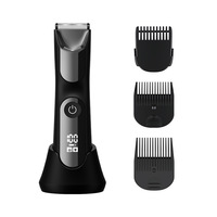 Alat cukur rambut bolak-balik pria, untuk alat cukur bertenaga USB, alat kepala botak, keramik termasuk pemangkas alis hidung, lintas batas baru
