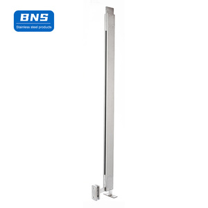 Balaustrada de vidrio BNS Barandilla de vidrio sin marco Pasamanos Barandilla de vidrio de balcón de acero inoxidable - Product Image 1