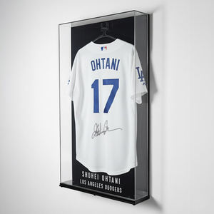 Vitrina de Acrílico Personalizada para <span class=keywords><strong>Camisetas</strong></span>, Protección UV, Soporte de Pared para Exhibir <span class=keywords><strong>Camisetas</strong></span> Firmadas de <span class=keywords><strong>Baloncesto</strong></span>, Fútbol Americano, Hockey y Béisbol - Product Image 3