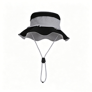 Sombrero de Sol de Ala Ancha para Hombre y Mujer, Sombrero de Pescador Transpirable de Secado Rápido con Correa para la Barbilla, Plegable, Protección UV, para Senderismo y Camping al Aire Libre - Product Image 3
