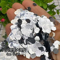 Feuilles de plastique or et argent de 6 mm pour remplissage de ballons Bobo, décoration photo DIY faite à la main, mariage, Halloween, fête des Mères, bonne qualité