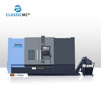 Centre d'usinage CNC TCK700 pour le traitement des pièces de bride de boîtier de moteur – Usinage et fraisage en une seule opération