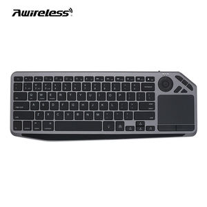 Clavier sans fil Awireless 2022, nouveau, rechargeable, rétroéclairé, multimédia, pavé tactile intégré, pour PC connecté à la télévision - Product Image 1
