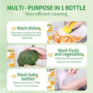 Prix d'usine Liquide vaisselle de <span class=keywords><strong>cuisine</strong></span> Dégraissage ménager Nettoyant pour fruits et légumes <span class=keywords><strong>Produit</strong></span> détergent - Product Image 5