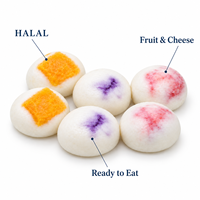 Bola Buah Kering Beku HALAL Rasa Mangga Stroberi Blueberry 1.5 kg X 4 Kemasan Siap Santap Umur Simpan 12 Bulan untuk Grosir