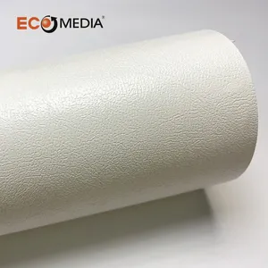 Self Adhesive Blank Vinyl Textured Printable Wall Paper Plain Wallpaper Roll to Print