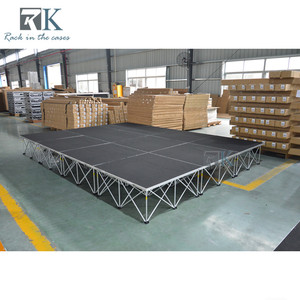 ระบบเวทีแบบโมดูลาร์พร้อมพื้นยึดติดตั้ง ทนทาน ปูพรมสำเร็จรูป - Product Image 3