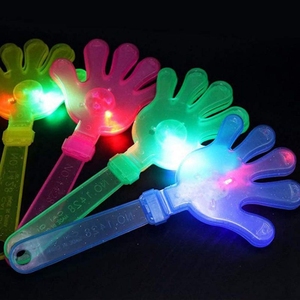 Hstyle Clappers lumineux à LED, quatre couleurs, jouets en plastique, accessoires de fête, jeux - Product Image 5
