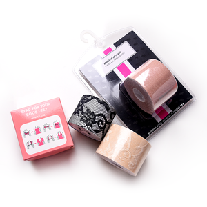 Cinta adhesiva reutilizable para levantar el pecho hacia arriba, cinta adhesiva para el cuerpo, embalaje personalizado, cubierta para pezones, cinta adhesiva para el pecho para <span class=keywords><strong>mujeres</strong></span> - Product Image 2