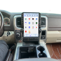 Radio para Auto Android de 14.5 Pulgadas con GPS y Amplificador de Pantalla Táctil para Dodge RAM 1500 3500 2012-2018 Reproductor Estéreo Multimedia Integrado