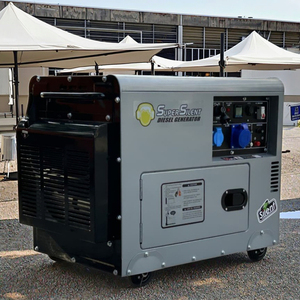 เครื่องกำเนิดไฟฟ้าดีเซลแบบเงียบ 3kVA-10kVA สำหรับใช้ในบ้าน สตาร์ทอัตโนมัติ เสียงเบา ประหยัดน้ำมัน แบบโครงเปิด พร้อมตัวเลือก ATS ความถี่ 50Hz - Product Image 6