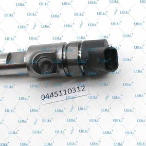 Inyector de acero inoxidable de combustible ERIKC 0445110312 0445 110 312 inyectores Common Rail 0 445 110 312 para coche de combustible automático - Product Image 5