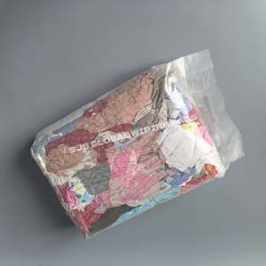 Trapos de Algodón 100% para Uso Industrial Marino, Trapos de Tela Reciclada de Colores Variados, 10 kg - Product Image 1