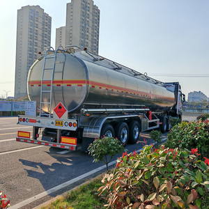 BeiBenn Nuevo Semirremolque <span class=keywords><strong>Cisterna</strong></span> de Combustible de Acero Inoxidable de 45 CBM para Transporte de Petróleo - Product Image 4