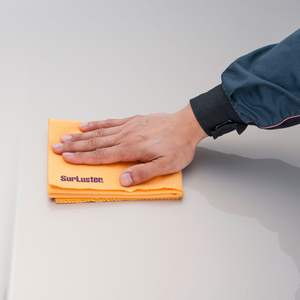ผ้าทำความสะอาดรถยนต์ญี่ปุ่น SurLuster คุณภาพสูง ผลิตจากผ้าฟลานเนลนุ่ม สำหรับขจัดคราบแว็กซ์ รุ่น P56-02 - Product Image 3