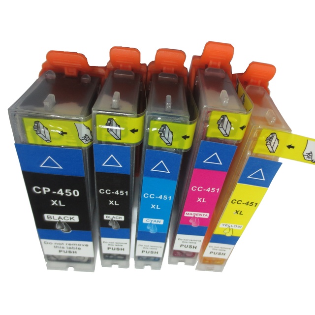 PGI-450 CLI-451 Compatible Ink Cartridge for Canon IP7240 Pixma MG5440 MG6340 MX924 MX925 MG7140 MG6440 MG5540