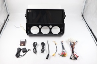 Vente en gros Android 12 pour Toyota FJ Cruiser 2008-2015Autoradio stéréo multimédia lecteur vidéo Navigation GPS sans fil carpe