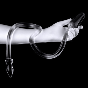 Plug anal double tête transparent extra long de 90 cm, outils de stimulation post-sexuelle pour hommes et femmes, Dongguan, <span class=keywords><strong>gay</strong></span> - Product Image 2
