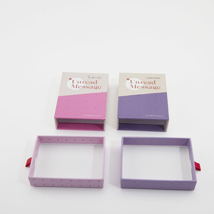 Top Fashion Custom Product Luxury Grey Board Men Mini Packaging <b>Paper</b> <b>Box</b> Drawer <b>Box</b> - Product Image 1