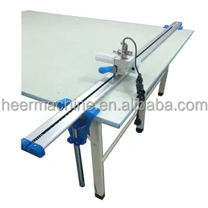 電動半自動ストレートナイフ丸刃多層不織布端切り機 - Product Image 4