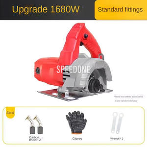 ماكينة قطع بفتحة جدارية محمولة عالية الطاقة من الرخام والبلاط والخشب والحجر للاستخدام الصناعي والمنزلي - Product Image 3