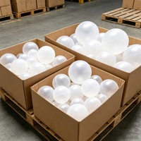 Boule flottante creuse en plastique anti-âge pour piscines et réservoirs d'eau de rejet minier