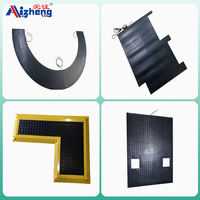 Tapis de sécurité industriels Aizheng pour ateliers de traitement CNC, résistants à l'huile et sensibles à la gravité, avec fixation des bords <30s