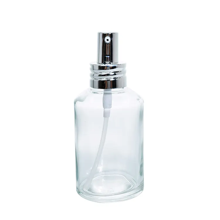 New Mold Thick Wall Dark Clear Cosmetic Serum Frosted 120ml Glass Spray bottle for Perfume