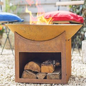 Ucuz fiyat corten çelik metal kaplı kapalı ve açık ateş çukuru - Product Image 2