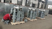 Meilleure unité de pompe de dragage fécal submersible, broyeur électrique, pompe centrifuge fécale, broyeur, pompes de meulage