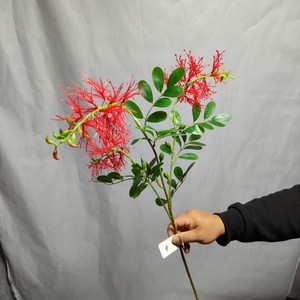 Fleurs artificielles Hua Yinmei, violettes, rouges, roses, en plastique, décorations de mariage, accessoires de photographie en extérieur, décoration intérieure - Product Image 4