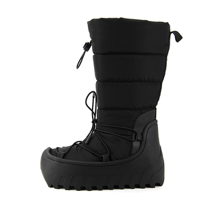 Botas de Invierno Negras Desmontables con Plataforma y Peluche, Antideslizantes, de la Mejor Calidad - Product Image 2