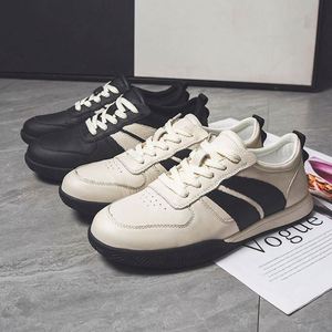New Spring Collection Top Grain Leather <b>Men's</b> <b>Casual</b> Loafers and Sneakers Breathable Outdoor <b>White</b> <b>Shoes</b> - Product Image 5