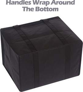 High Quality Durable Picnic Food Insulation Bag Reusable Grocery Shopping Thermal Bag Extra Large Heavy Duty Cooler Totes Bag - Product Image 5