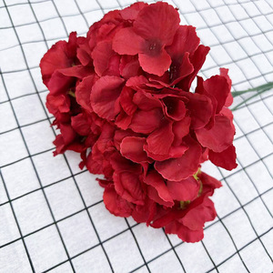 5 têtes rose soie fleurs <span class=keywords><strong>hortensia</strong></span> Rose fleurs artificielles <span class=keywords><strong>pivoine</strong></span> <span class=keywords><strong>Bouquet</strong></span> <span class=keywords><strong>de</strong></span> <span class=keywords><strong>mariée</strong></span> pour mariage maison bricolage décoration fausses fleurs - Product Image 4