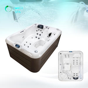 Offres Spéciales Relax Massage extérieur Spa bain à remous bain à remous baignoire extérieure avec musique Bluetooth lumière LED buse Massage pour jardin - Product Image 3