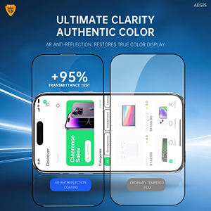 Mietubl 3X AR Aegis Ultra-narrow Silk Edge Kaca Film Tempered Transparansi Tinggi Kuat Dengan Jaring Anti Debu untuk SAM S25 Ultra - Product Image 2