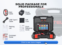 Lector de Códigos OBD II Maxipro MP900E Android de 8 Pulgadas, Escáner de Diagnóstico Universal con USB/WiFi para Todos los Autos