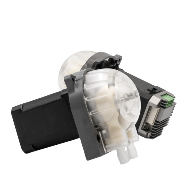 LEFOO Small Mini Micro 12V 24V DC Medical Honey Soap Water Liquid Dosing Pumps Peristaltic Pump