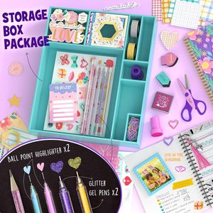 Set <span class=keywords><strong>de</strong></span> Regalo <span class=keywords><strong>de</strong></span> Cuaderno <span class=keywords><strong>de</strong></span> <span class=keywords><strong>Viajero</strong></span> DIY, <span class=keywords><strong>Kit</strong></span> <span class=keywords><strong>de</strong></span> Diario Vintage con Pegatinas y Cinta Washi, Material <span class=keywords><strong>de</strong></span> Papelería Estético para Chicas - Product Image 3