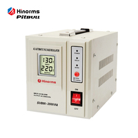 Stabilisateur de tension intelligent monophasé AC avec écran LCD, contrôle par relais, protection 6 couches, 220V pour la maison