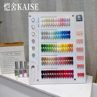 KAISE 80 Couleurs Gel Solide pour Ongles Sans HEMA TPO TMPTA Couleur Naturelle Transparente Gel UV pour Salon de Manucure Vente en Gros
