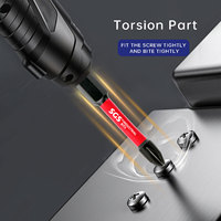 10PCS Set Mata Obeng Impact Torx PH PZ 75mm 1/4 dari Pabrik Sumber dengan Kotak Penyimpanan Alat Portabel