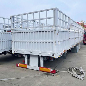 Semirremolque de Doble Plataforma de 60 Toneladas, 3 Ejes, 15 m, para Ganado, con Barandas Altas, para Transporte de Animales - Product Image 5
