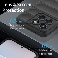 Coque de téléphone souple en TPU avec protection antichoc des coins, compatible avec la charge sans fil, pour Motorola Edge 70 Fusion, coque arrière de luxe
