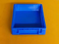 Bacs de rangement en plastique recyclables 480*380*100mm, boîtes solides pour entrepôt, caisses à outils pour pièces automobiles industrielles et outils de quincaillerie