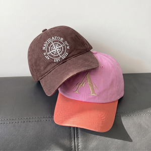 หมวกเบสบอลปักโลโก้ 6 แผง แบบ OEM สั่งทำได้ หมวกทรง Dad Hat ผ้าฝ้าย ไม่เสริมโครง - Product Image 1