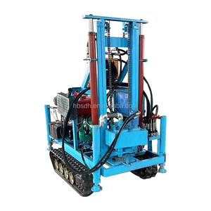 Landbouwgrond Irrigatie Draagbare 30pk Diesel Dubbele Cilinder Volledig Hydraulische Rupsband Ontwerp Waterput Boorinstallatie - Product Image 1