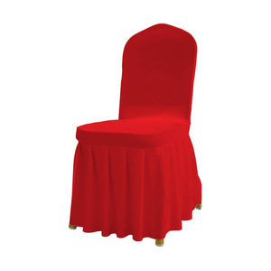 <span class=keywords><strong>Housse</strong></span> <span class=keywords><strong>de</strong></span> <span class=keywords><strong>chaise</strong></span> plissée élastique en gros pour hôtels, mariages et banquets - Product Image 3