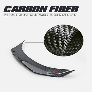 Aileron arrière en fibre de carbone pour Genesis G70 Facelift 2022, type EPA 2, simple pont, remplacement EPR, finition polie - Product Image 4